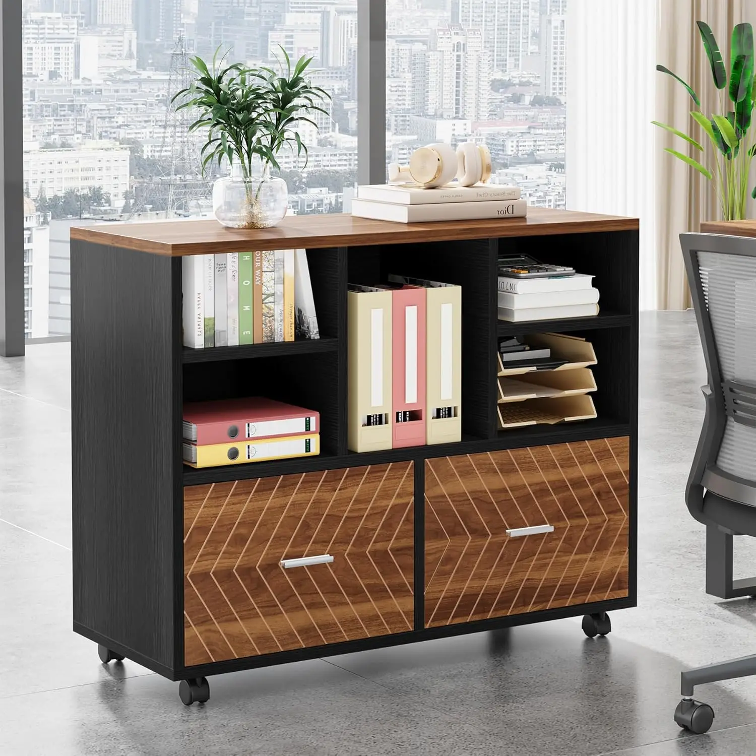 2-Drawer Wood File Cabinet, Mo - đánh giá và giá File Cabinet Lateral