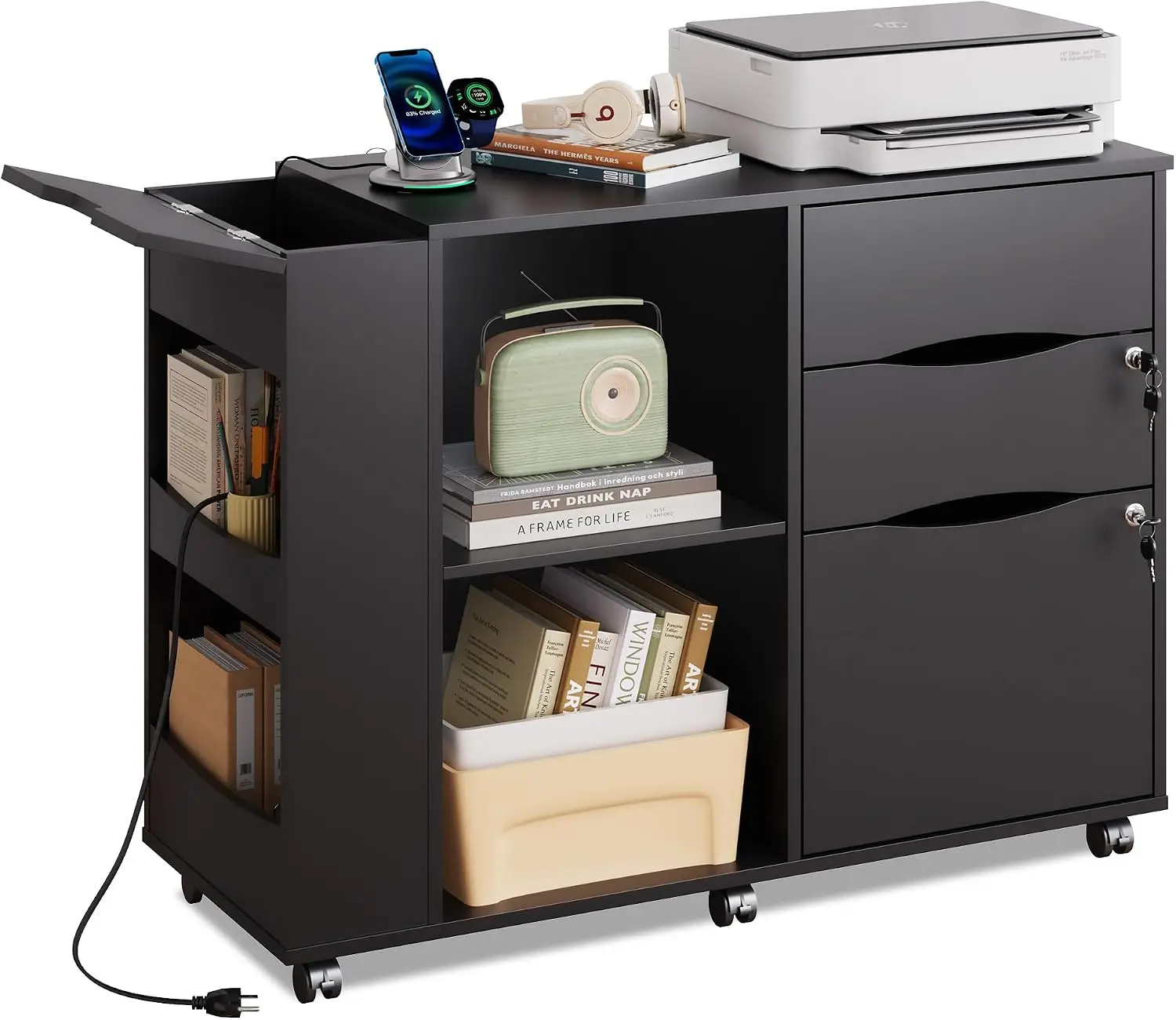 File Cabinet with Lock, Printe - đánh giá và giá File Cabinet Lateral