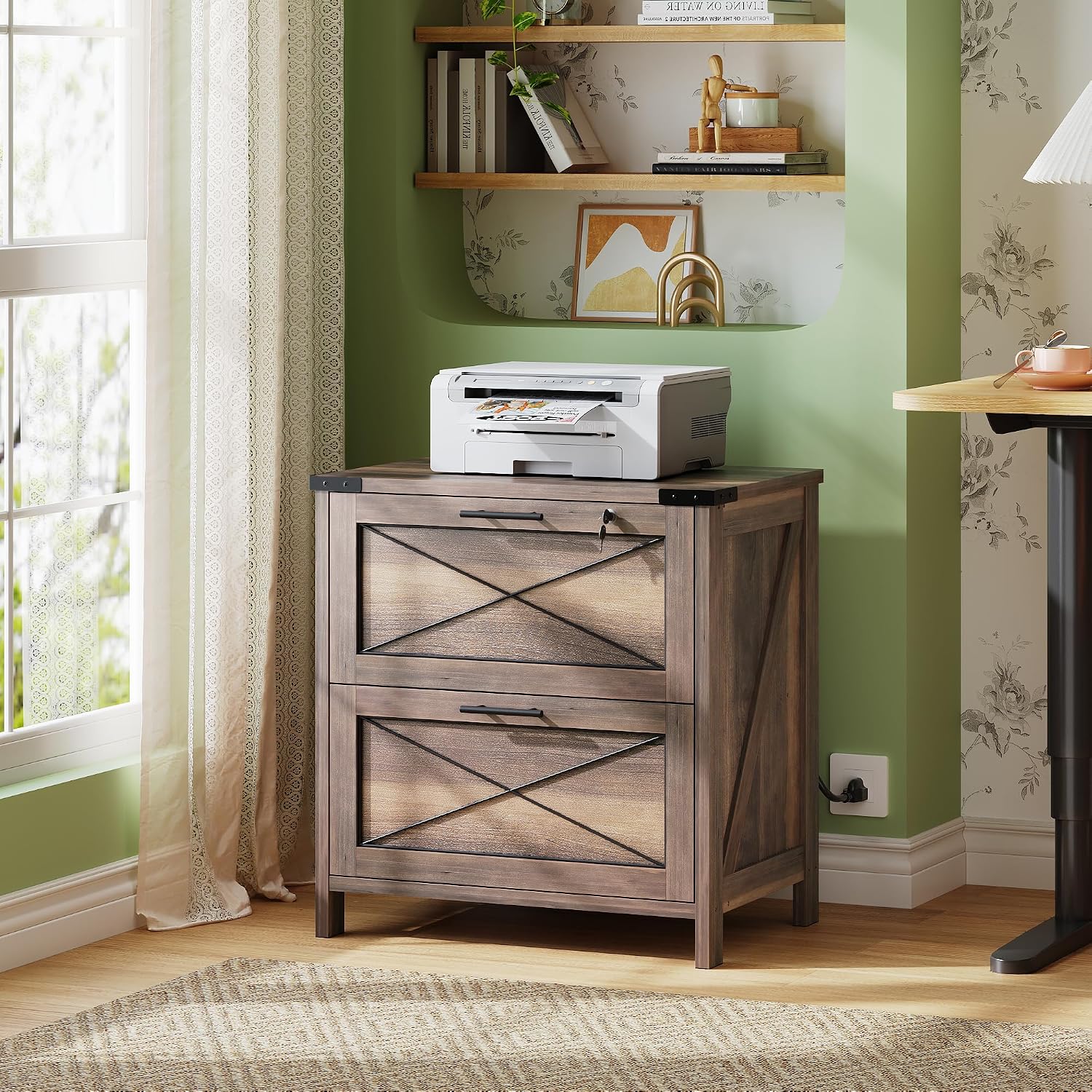 Wood Lateral File Cabinet, 2 D - đánh giá và giá File Cabinet Lateral