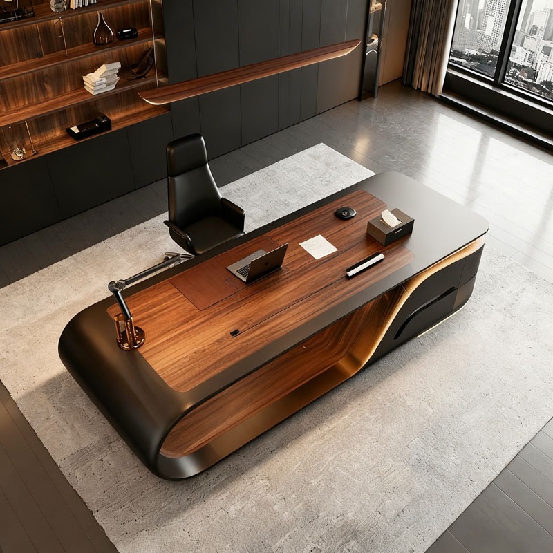 Luxury Modern L-Shaped Executi - đánh giá và giá Office Furniture Manufacturers