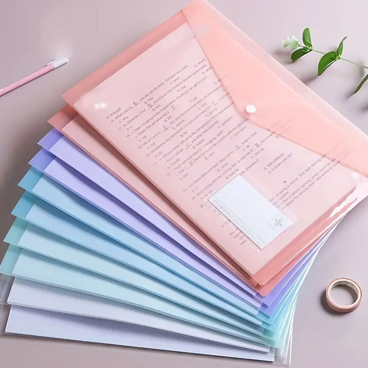 WQN-5 Plastic File Bags,16C A4 - đánh giá và giá File Cabinet Lateral