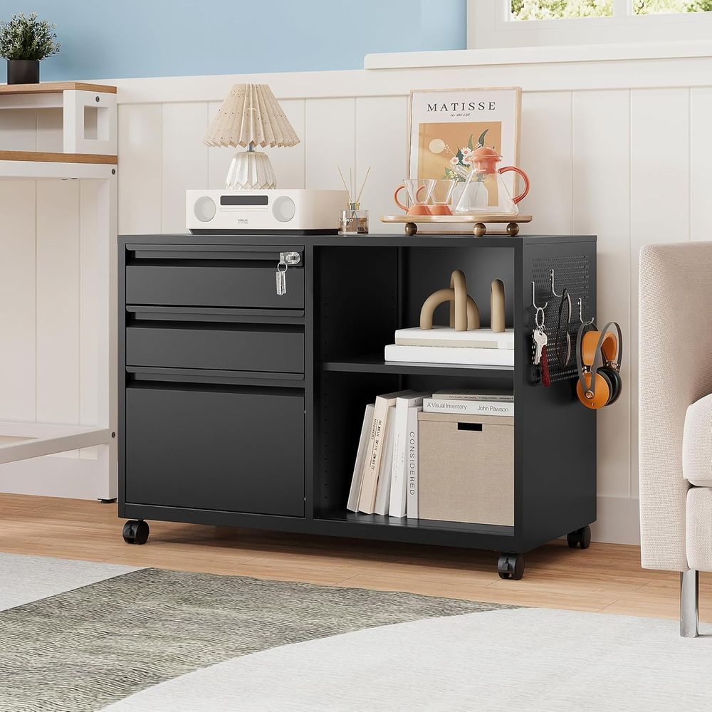 3 Der ile Cabinet with Lock, M - đánh giá và giá File Cabinet Lateral
